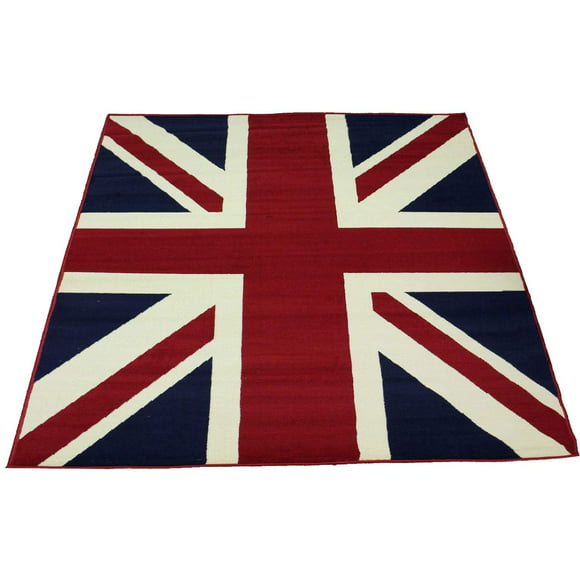 Door Mat Rug Printed Red Bus British Flag and Big Ben Floor Mat Carpet